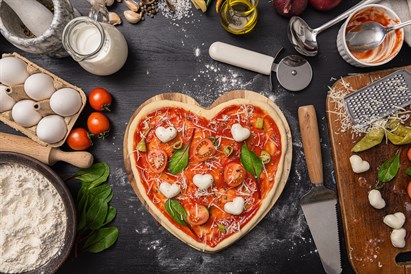 Romantyczna kolacja z warsztatami robienia pizzy dla dwojga