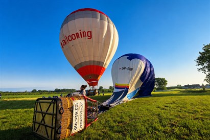Rodzinny lot balonem - Radom