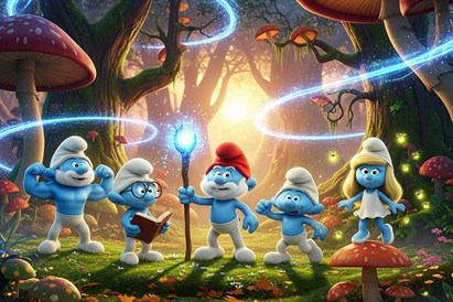 Magiczna Wioska Smerfów w Zakopanem – bilet wstępu dla 1 osoby