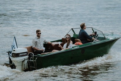 Romantyczny rejs o zachodzie słońca z butelką prosecco - Warszawa