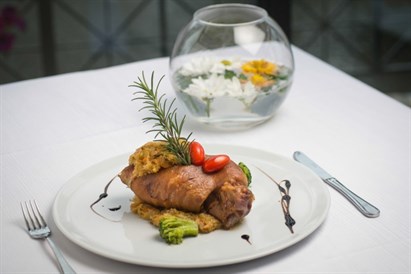 Kolacja z lampką prosecco dla jednej osoby - Hotel nad Pisą