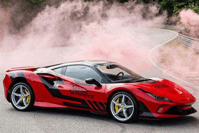 Ferrari F8 Tributo na Torze Poznań (Bednary) 