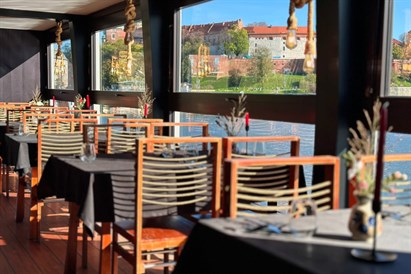 Voucher kwotowy do restauracji na wodzie Aquarius w Krakowie