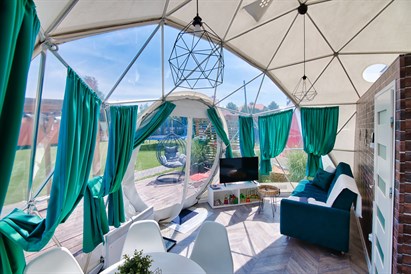 Nocleg w Domku Sferycznym przy Energylandii dla 5 osób - Holiday Park Zator