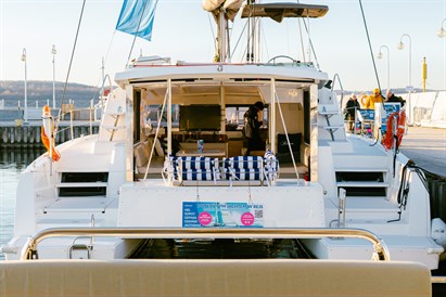 Poranny rejs katamaranem dla dwojga ze śniadaniem – Gdańsk, Sopot