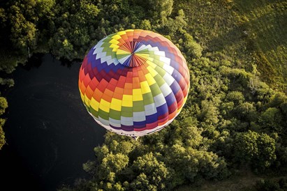 Dream Balloon: 60-minutowy lot balonem nad Mazurami