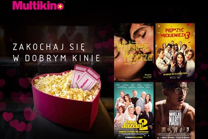 Multikino dla dwóch osób – voucher do wymiany na 2 bilety